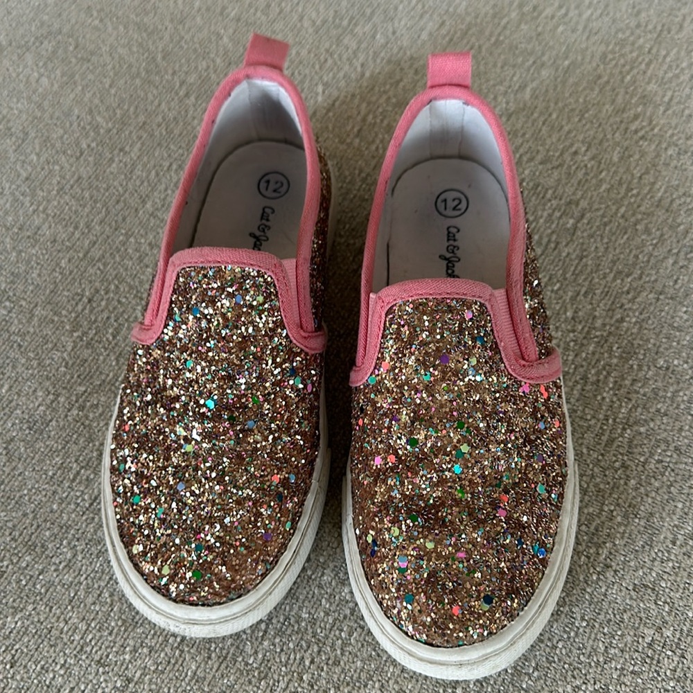Cat & Jack Glitter Sneakers